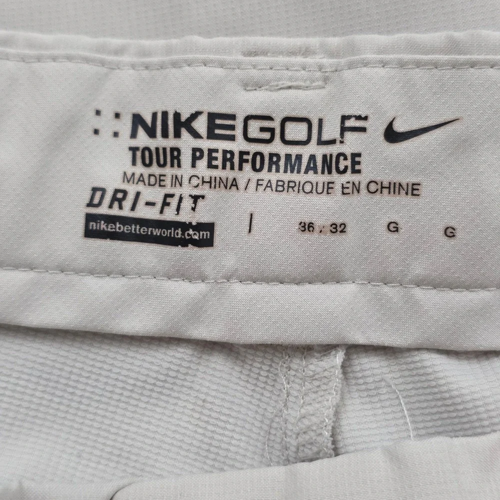 Nike Golf Tour Performance Dri-FIT Pants Mens‎ 36x32 Beige 452702-072